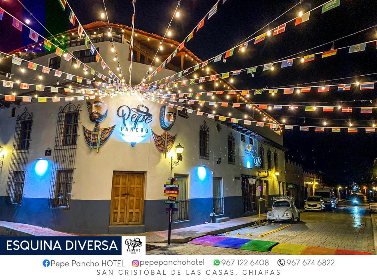 Hotel Pepe Pancho ซานกริสโตบัล เด ลาสกาซาส ภายนอก รูปภาพ